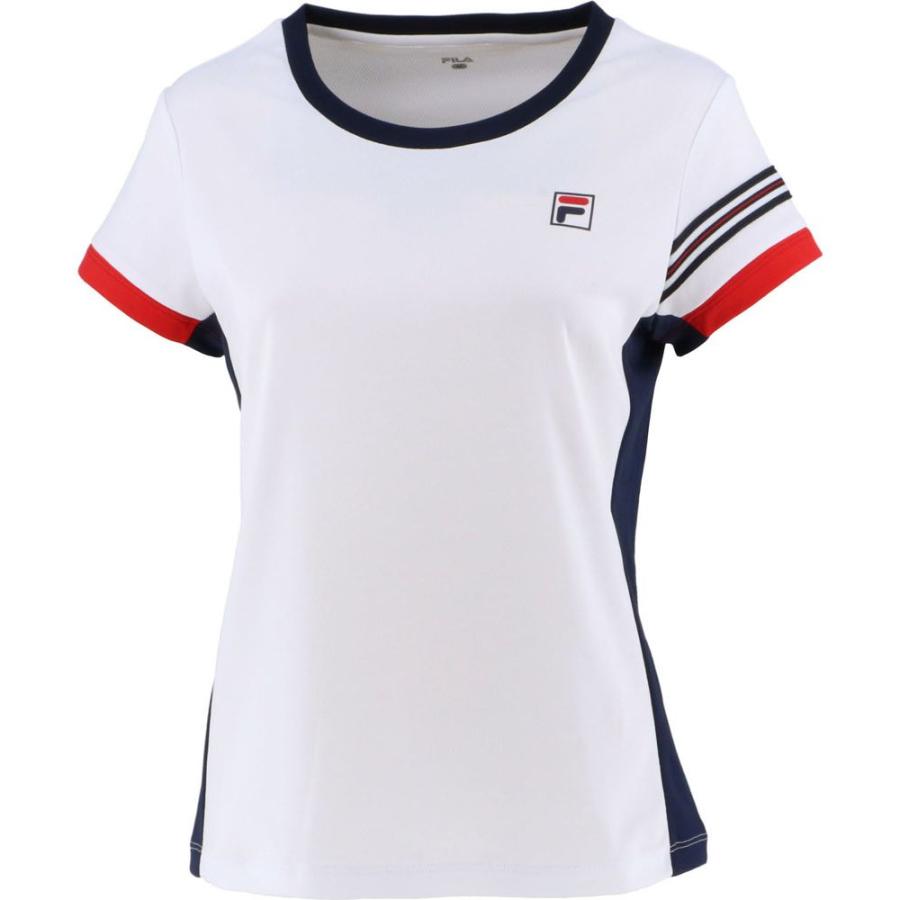 販売 フィラ FILA テニスウェア レディース ゲームシャツ VL7503 2021FW 即日出荷