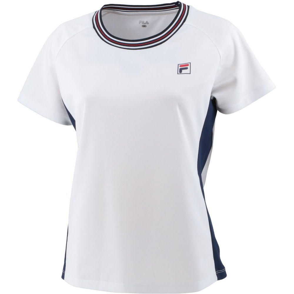フィラ FILA テニスウェア レディース ゲームシャツ VL7507 2023SS｜kpi｜02