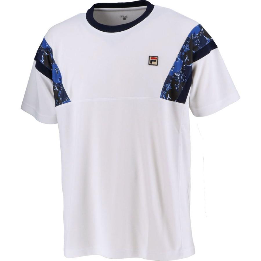 NEW ARRIVAL 新作揃え フィラ FILA テニスウェア メンズ ゲームシャツ VM5495 2020FW 即日出荷 shivoutsourcing.com shivoutsourcing.com