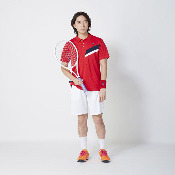 フィラ FILA テニスウェア メンズ メンズ ゲームポロシャツ VM5533 2021SS 『即日出荷』