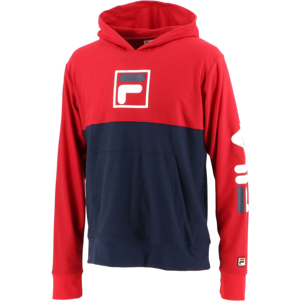 FILA（フィラ） テニスウェア ユニセックス ユニプルパーカー VM5562