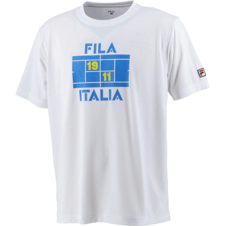 フィラ FILA テニスウェア メンズ グラフィックTシャツ VM5605 2023SS