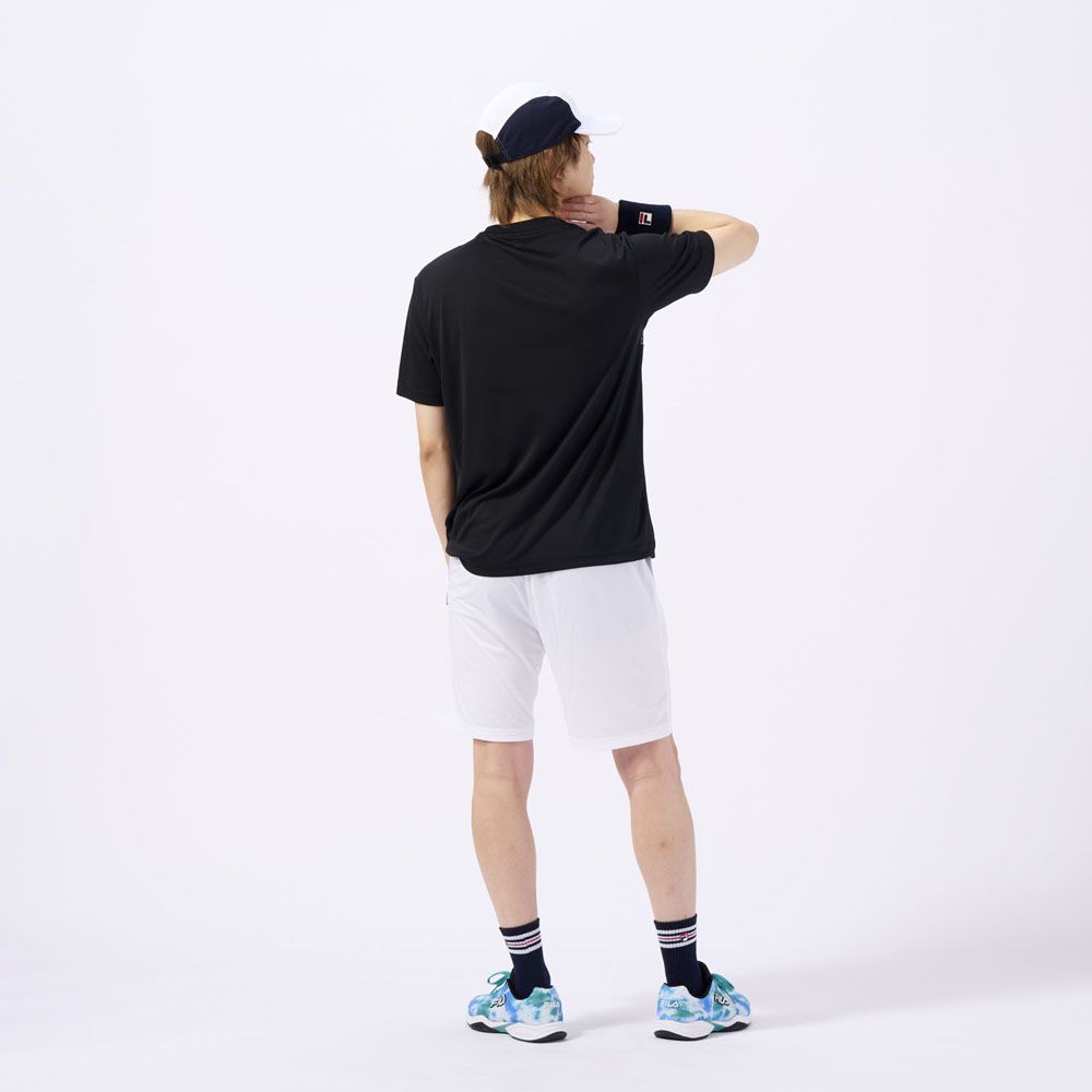 FILA フィラ テニスウェア メンズ ゲームシャツ VM5606 2023SS