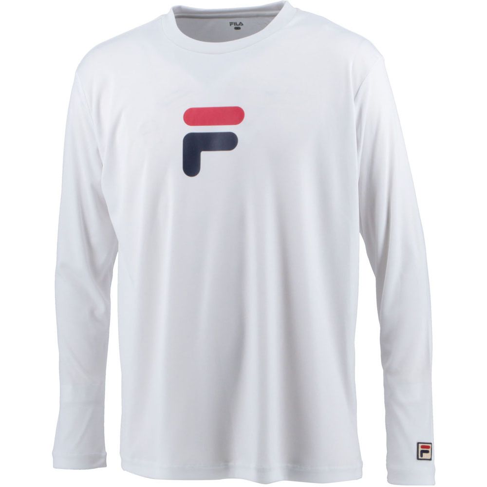 直営ストアフィラ FILA テニスウェア VM5607 グラフィック長袖Tシャツ