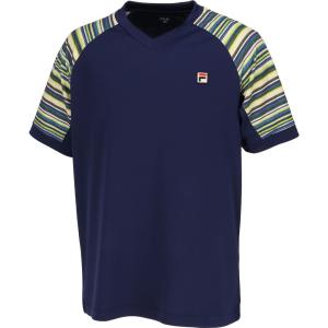 フィラ FILA テニスウェア メンズ ゲームシャツ VM5620 2023FW