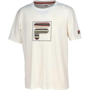 フィラ FILA テニスウェア メンズ アップリケTシャツ VM5622 2023FW
