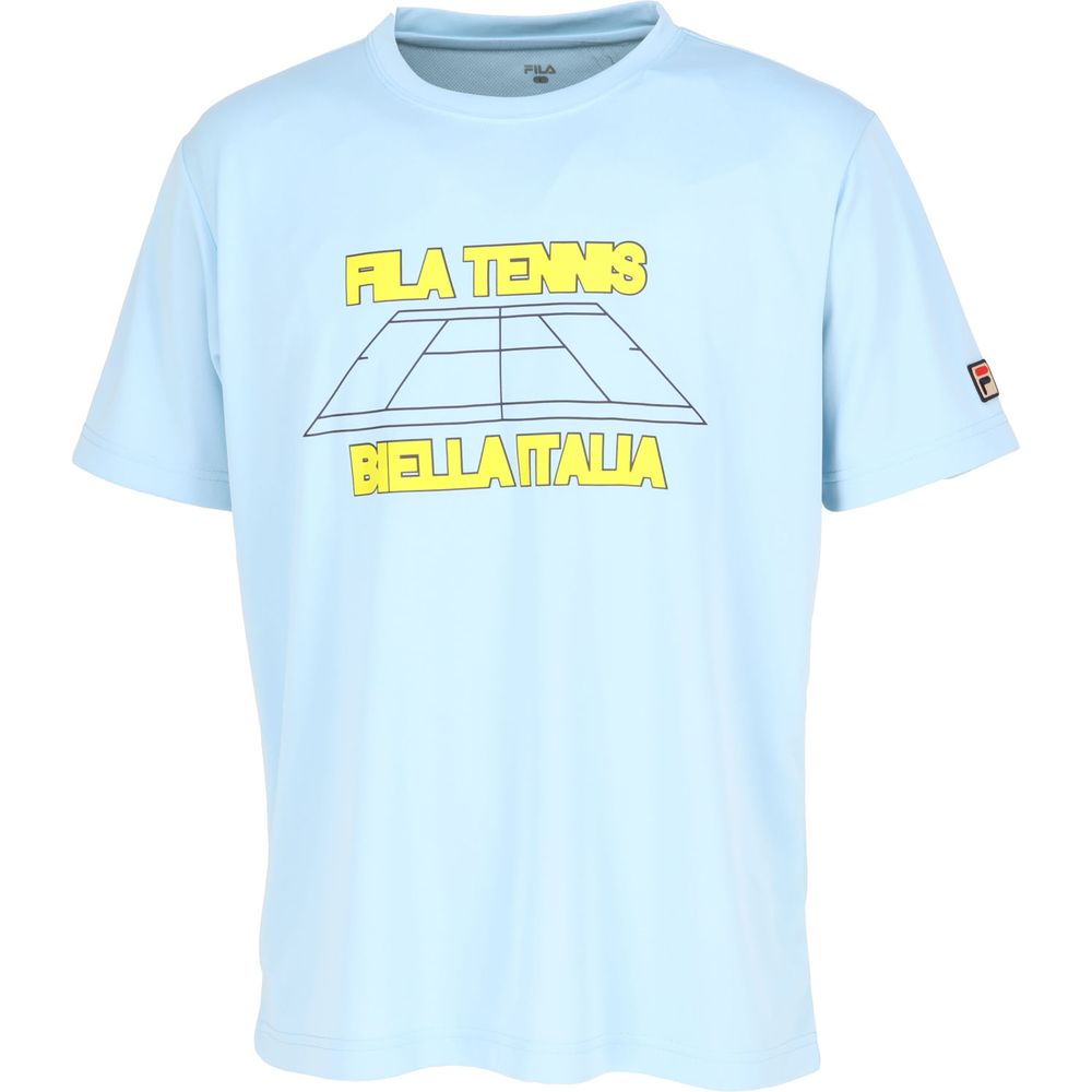 フィラ FILA テニスウェア メンズ   グラフィックTシャツ VM5697 2024SS