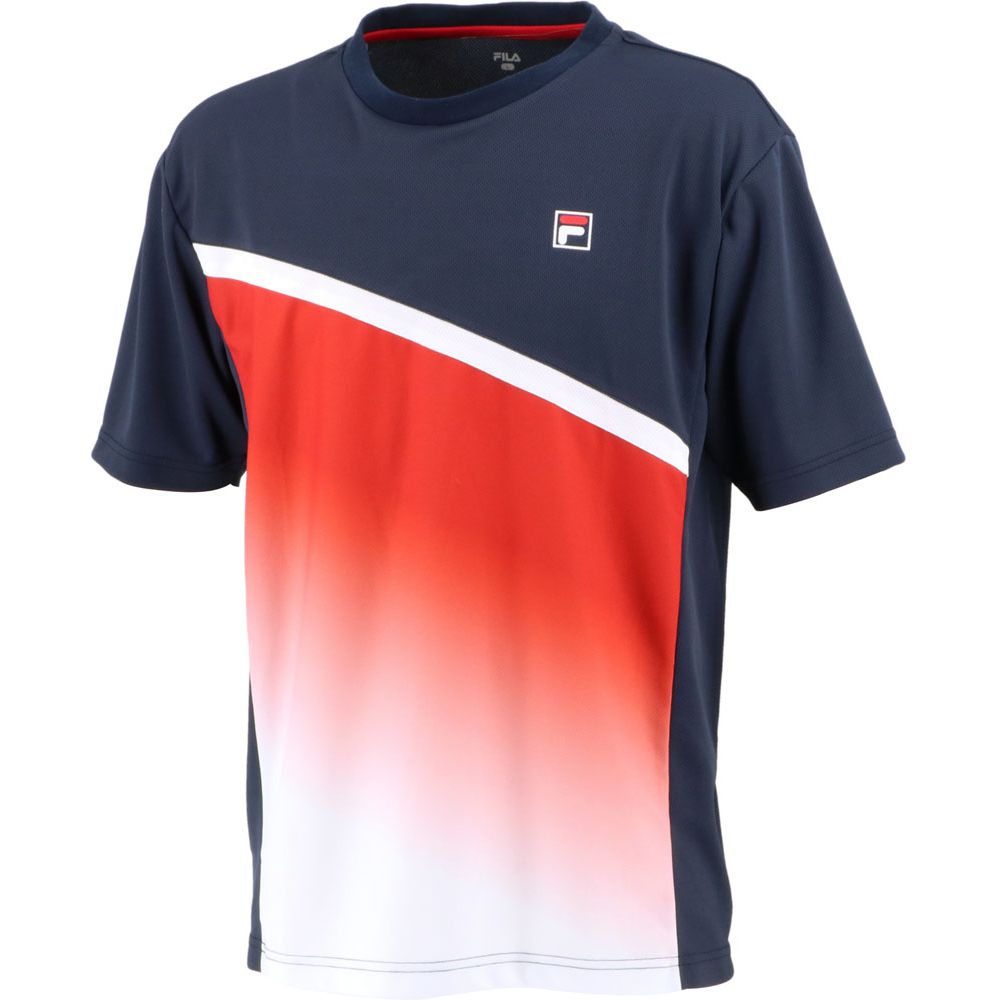 贅沢屋の フィラ FILA テニスウェア メンズ ゲームシャツ 2020SS メンズ VM7001 『即日出荷』 ウエア