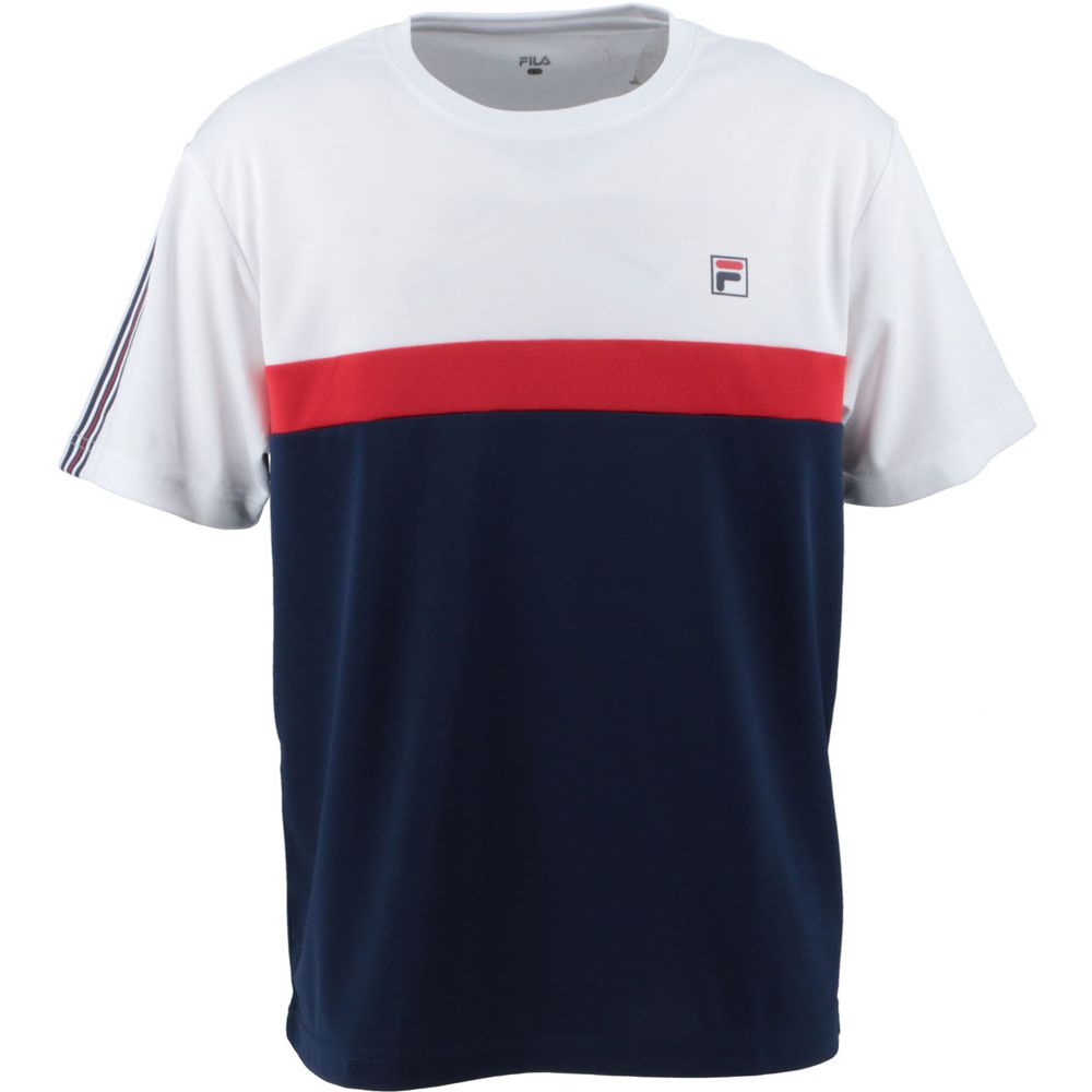 フィラ テニスウェア メンズ VM7015 2023SS FILA ゲームシャツ
