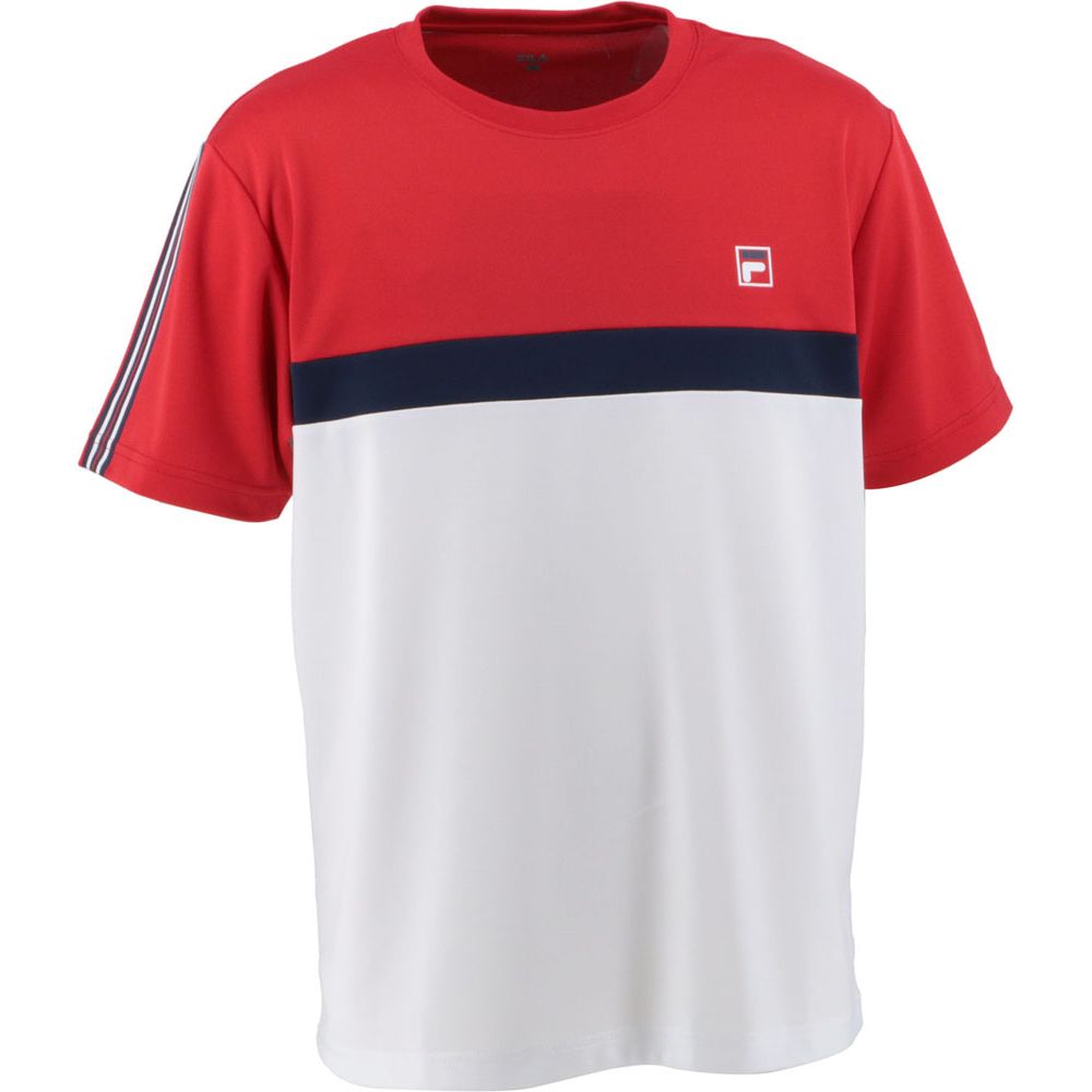 フィラ テニスウェア メンズ VM7015 2023SS FILA ゲームシャツ
