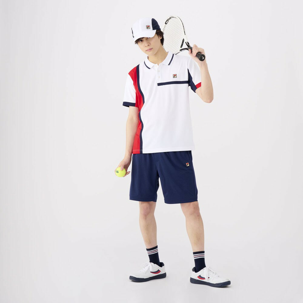 フィラ FILA テニスキャップ・バイザー ユニセックス  ユニキャップ VM9747 2022SS｜kpi｜09