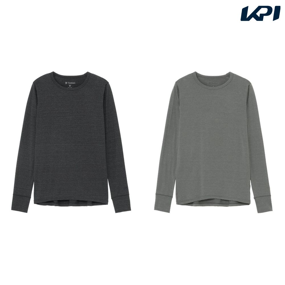 シースリーフィット C3fit 健康・ボディケアウェア レディース   ウールクルーロングスリーブ GCW84435 2020SS C3Fit（シースリーフィット） 健康・ボディケアウェア レディース