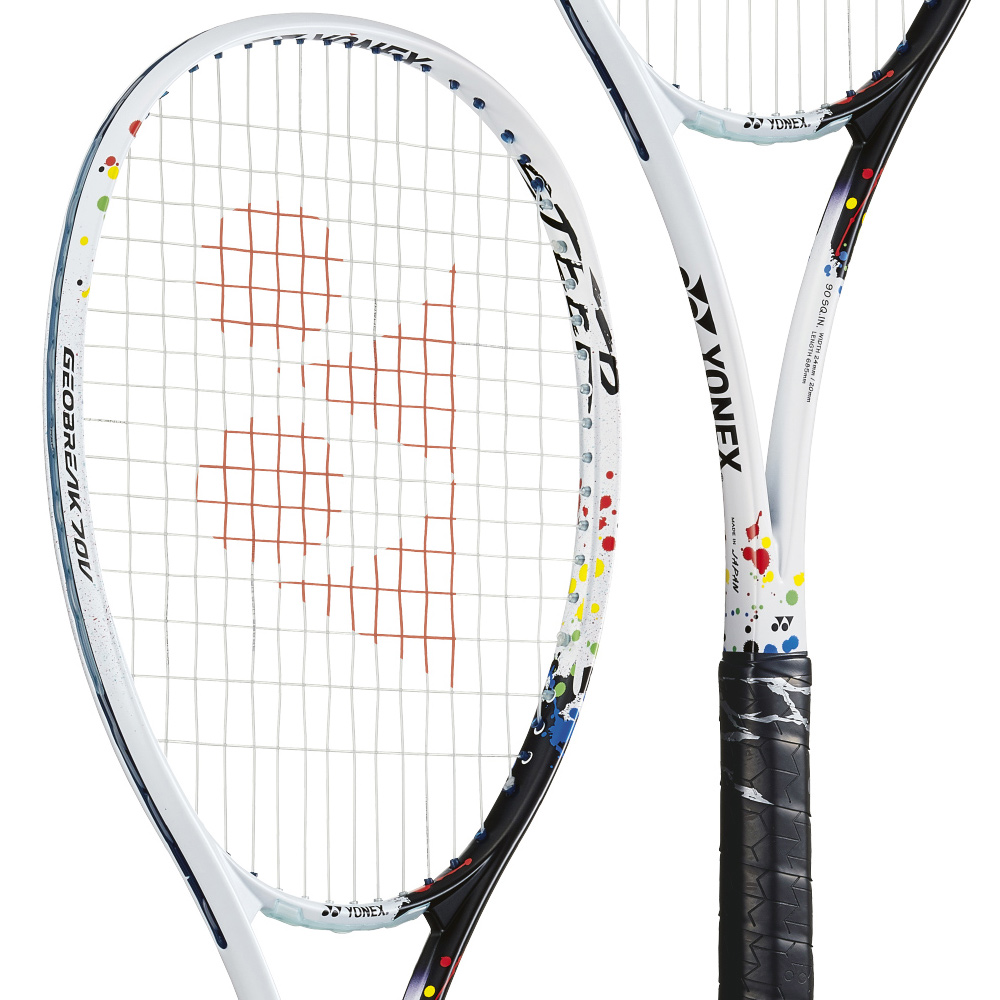 魅力的なテニスヨネックス YONEX ソフトテニスラケット ジオブレイク 70V ステア