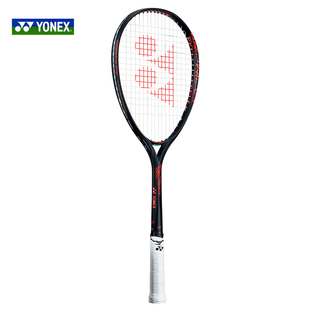 ヨネックス YONEX ソフトテニスラケット ジオブレイク 80G GEOBREAK 80G コスミックレッド フレームのみ GEO80G-558