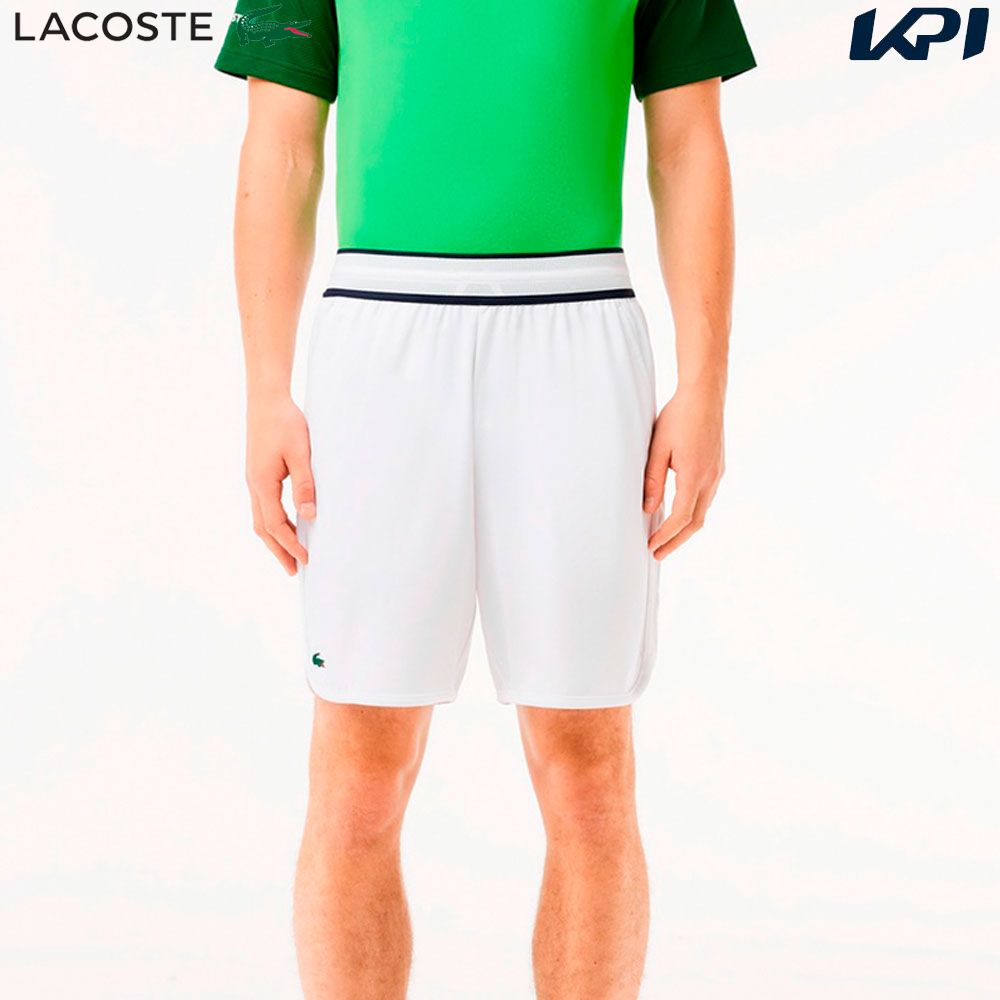 ラコステ LACOSTE テニスウェア メンズ 『ダニール・メドベージェフ』バスケインスパイアテニスショーツ GH7403 99 001 2024SS 『即日出荷』 :GH7403 99 001:KPI