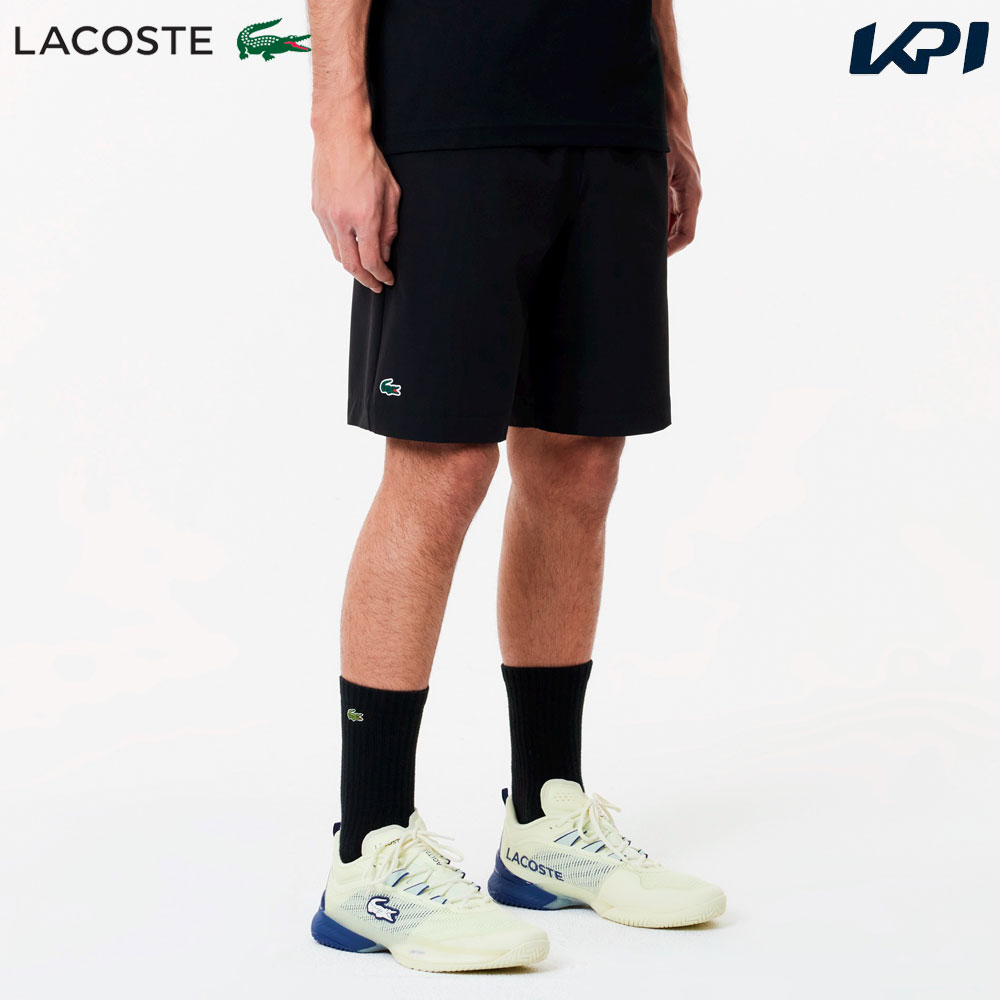 ラコステ LACOSTE テニスウェア メンズ ウルトラドライトレーニングテニスショーツ GH7452-99-031 2024FW  9月下旬発売予定※予約 - テニス