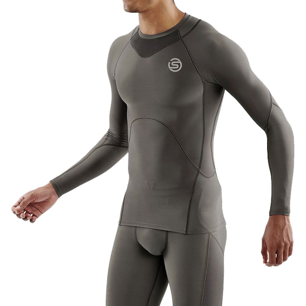 割引中！SKINS 長袖コンプレッション　M dynamic ultimate SKINS（スキンズ） 健康・ボディケアウェア メンズ コンプレッション