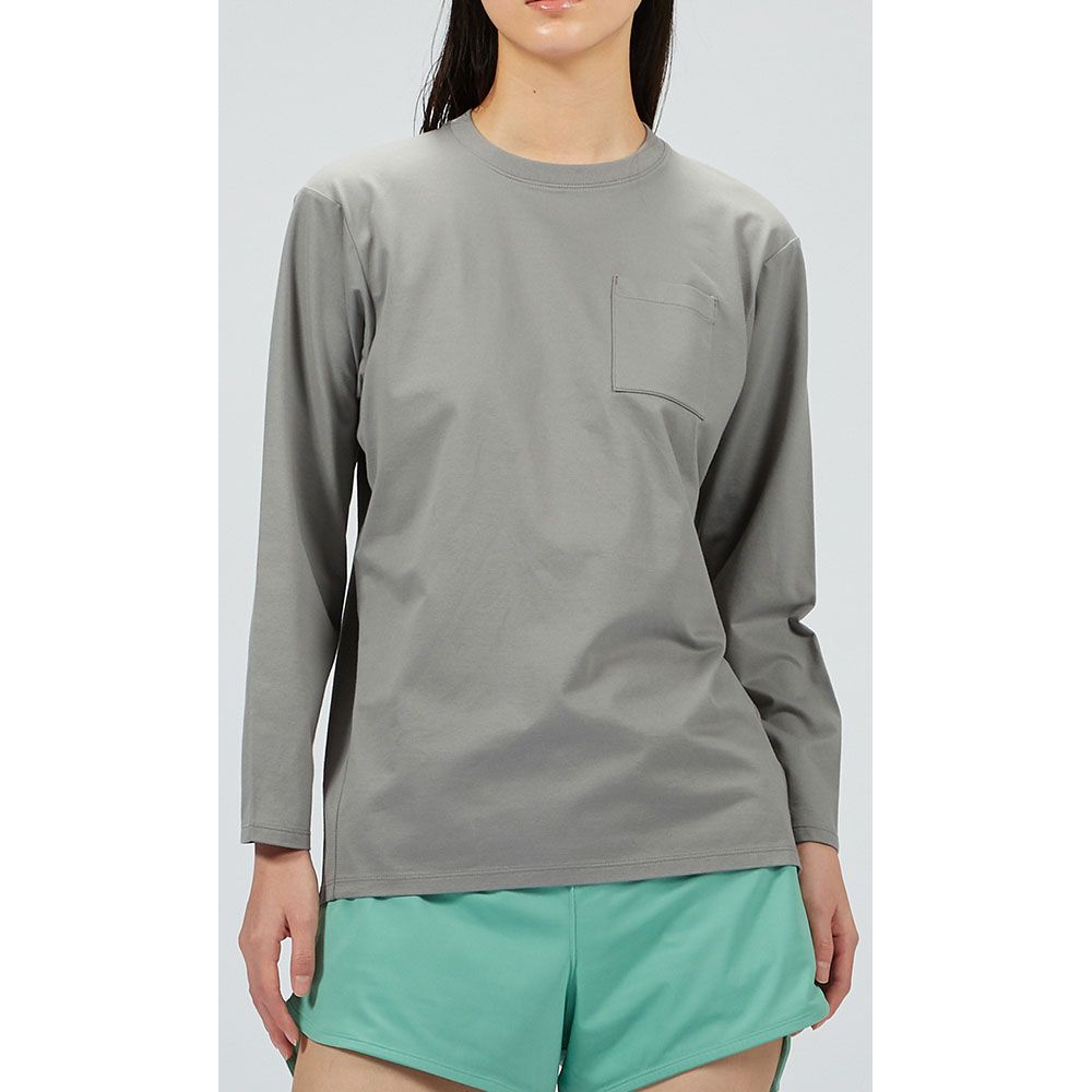 [エレッセ] ハイゲージポケットロングスリーブティ テニスウェア ellesse エレッセ Ellesse テニスウェア ユニセックス
