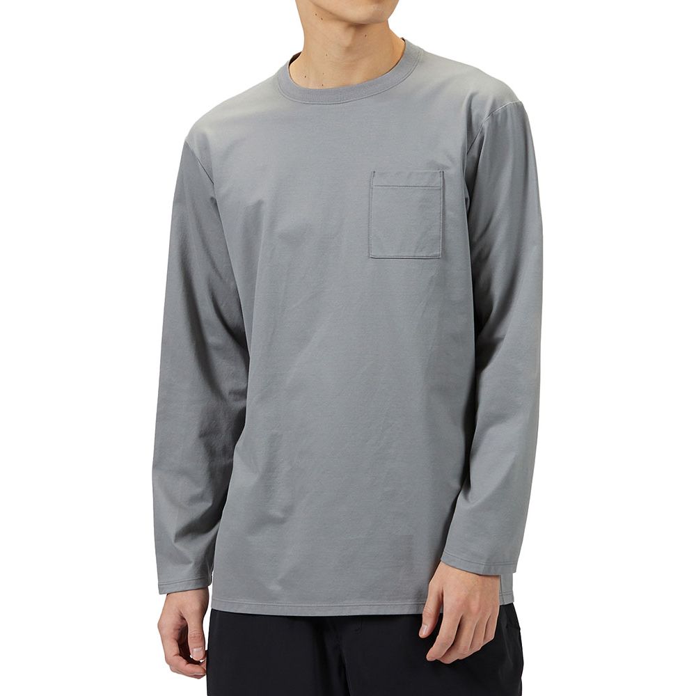 [エレッセ] ハイゲージポケットロングスリーブティ テニスウェア ellesse エレッセ Ellesse テニスウェア ユニセックス