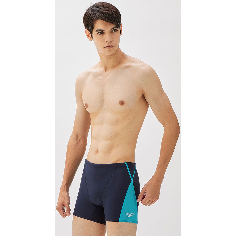 speedo（スピード） 水泳水着 メンズ プッシュアップターンズハーフ