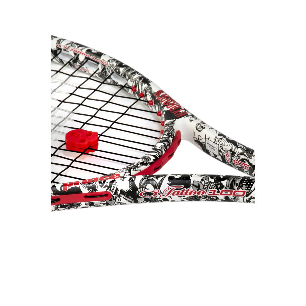 プリンス Prince 硬式テニスラケット Prince×HYDROGENコラボ TOURO3 TATTOO 100 ツアーオースリータトゥー100  310 ガット張り上げ済 7T52W 『即日出荷』