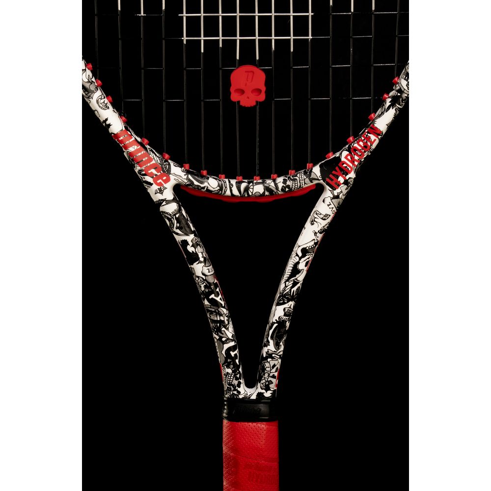 「ラケット＋シューズ福袋」プリンス Prince 硬式テニスラケット HYDROGENコラボ TOUR O3 TATTOO 100 310 ガット張り上げ済 7T52W＋DPSZA16 ハイドロゲン｜kpi｜10