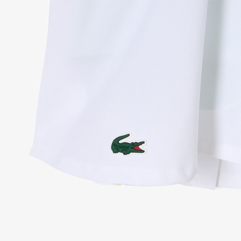 ラコステ LACOSTE テニスウェア レディース 前後切り替えインナースパッツ付きテニススカート JF1035-99-PI2 2023FW 『即日出荷』｜kpi｜06