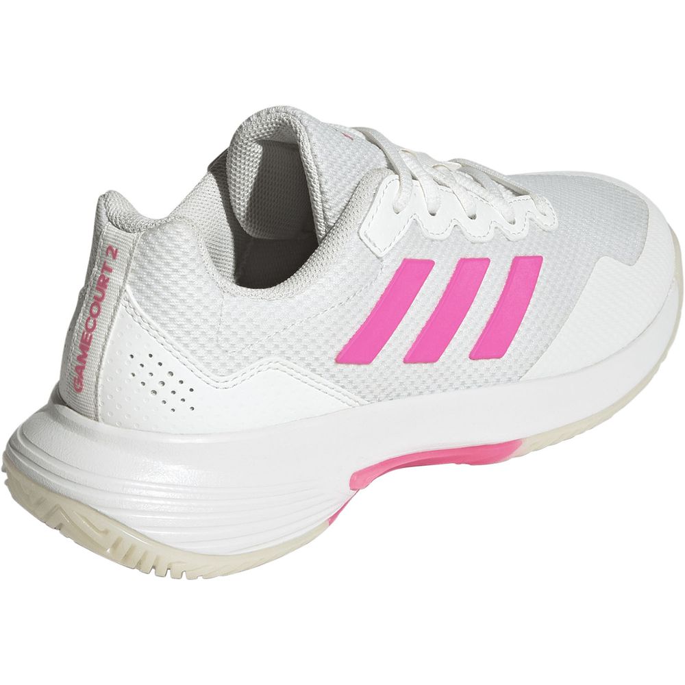 adidas アディダス テニスシューズ レディース ホワイト ゲーム