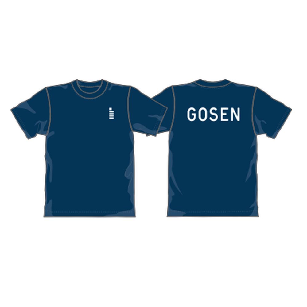 ゴーセン GOSEN テニスウェア ユニセックス 2021秋企画 ワンポイントロゴ Tシャツ JPT01 2021FW『即日出荷』｜kpi｜02