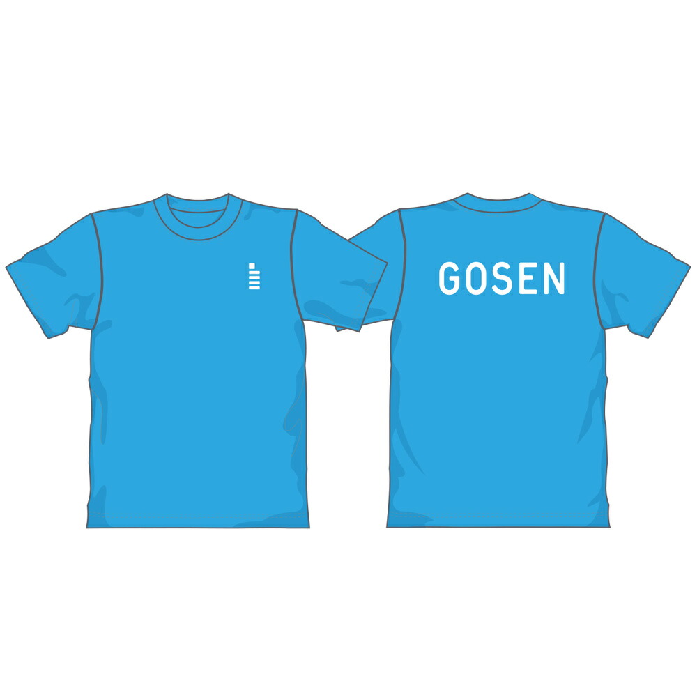 ゴーセン GOSEN テニスウェア ユニセックス 2021秋企画 ワンポイントロゴ Tシャツ JPT...