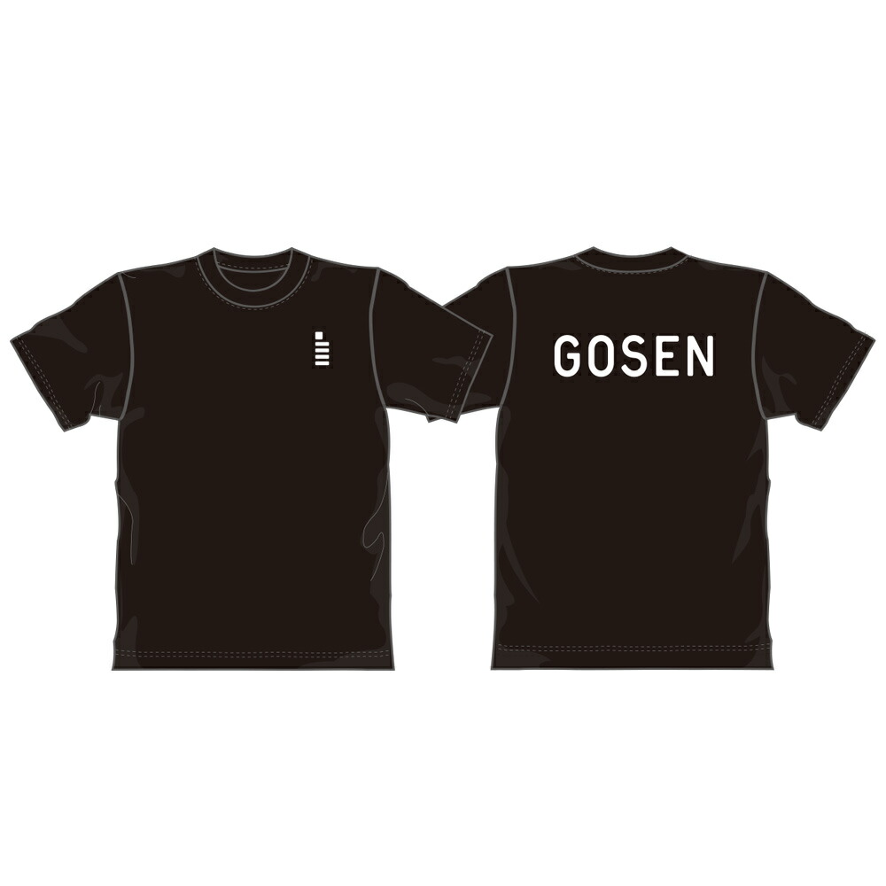 ゴーセン GOSEN テニスウェア ユニセックス 2021秋企画 ワンポイントロゴ Tシャツ JPT01 2021FW『即日出荷』｜kpi｜05