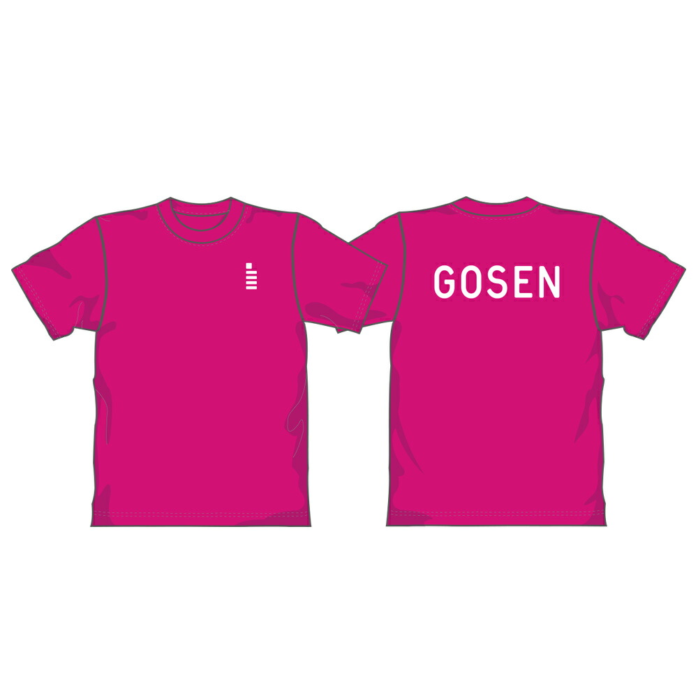 ゴーセン GOSEN テニスウェア ユニセックス 2021秋企画 ワンポイントロゴ Tシャツ JPT01 2021FW『即日出荷』｜kpi｜07