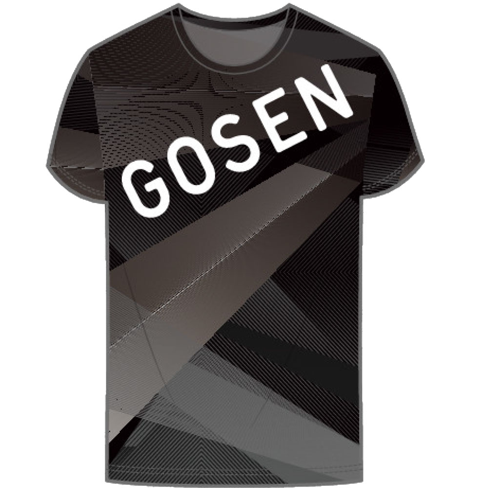 GOSEN ゴーセン テニスウェア ジオメトリックTシャツ JPT31