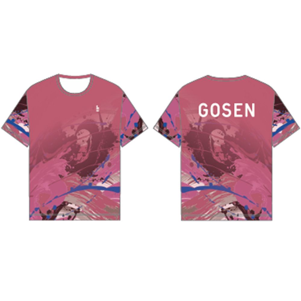 GOSEN（ゴーセン） テニスウェア ユニセックス 昇華Tシャツ B 2026夏