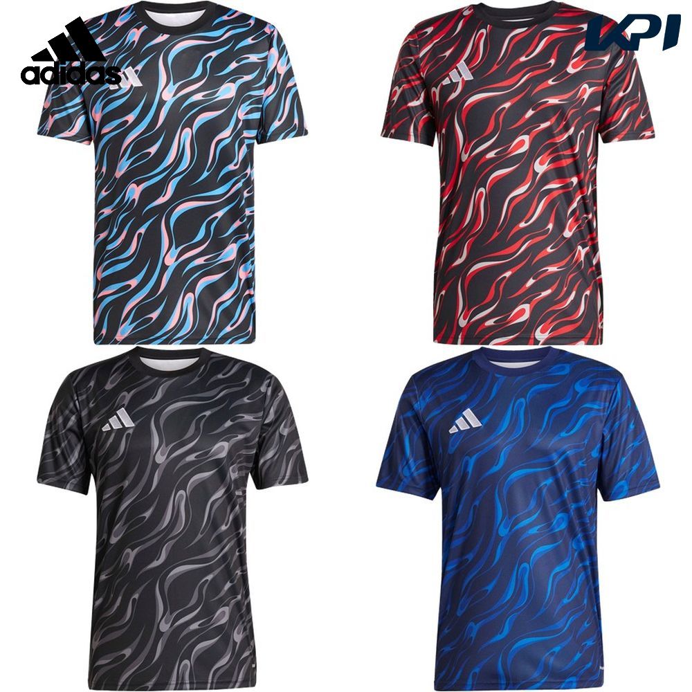 アディダス adidas サッカーウェア メンズ   半袖 トレーニング ジャージー JVV10 2025SS