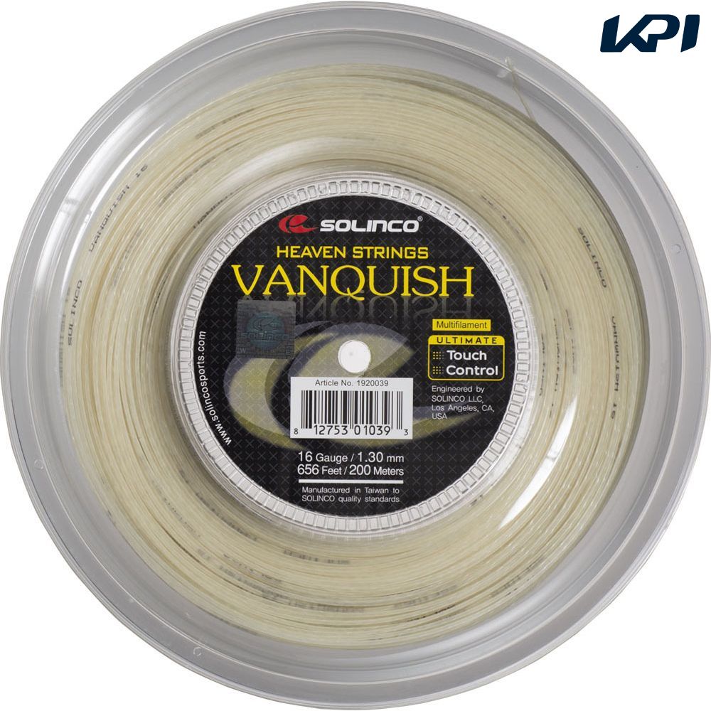 ソリンコ SOLINCO テニスガット・ストリング    バンキッシュ 200mロール KSC782R ソリンコ SOLINCO テニスガット・ストリング バンキッシュ 200mロール