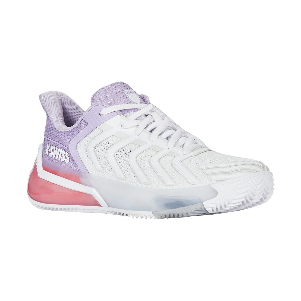 ケイ・スイス K・SWISS テニスシューズ レディース   Ultrashot 4 HB ウルトラショット Women クレーコート用 KS94438182WP DUNLOP（ダンロップ） ケイ・スイス K・SWISS テニスシューズ