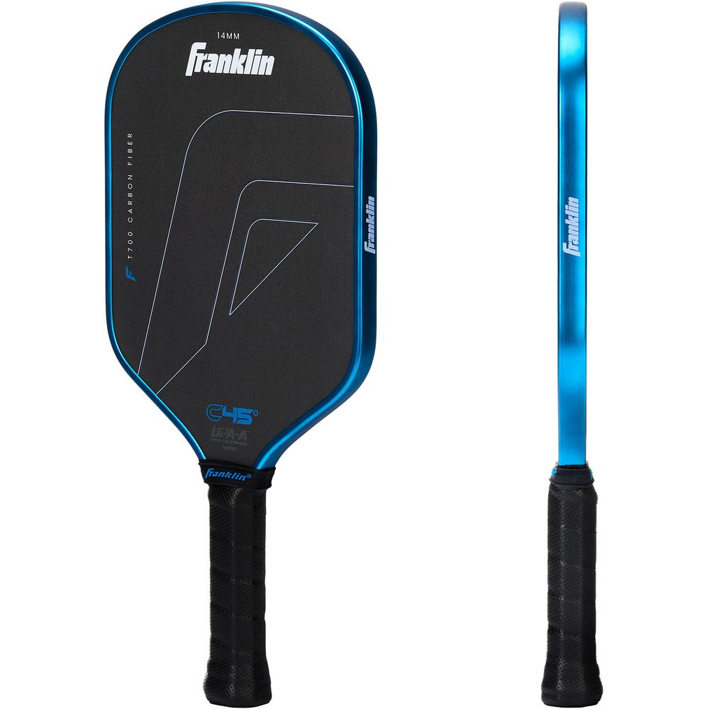 ピックルボールパドル  Franklin フランクリン C45 CARBON PADDLE 14mm BLUE 59220の画像