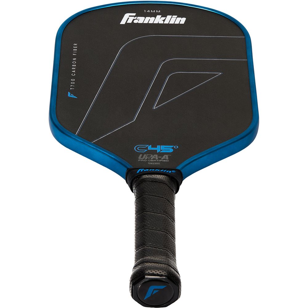 ピックルボールパドル  Franklin フランクリン C45 CARBON PADDLE 14mm BLUE 59220の画像