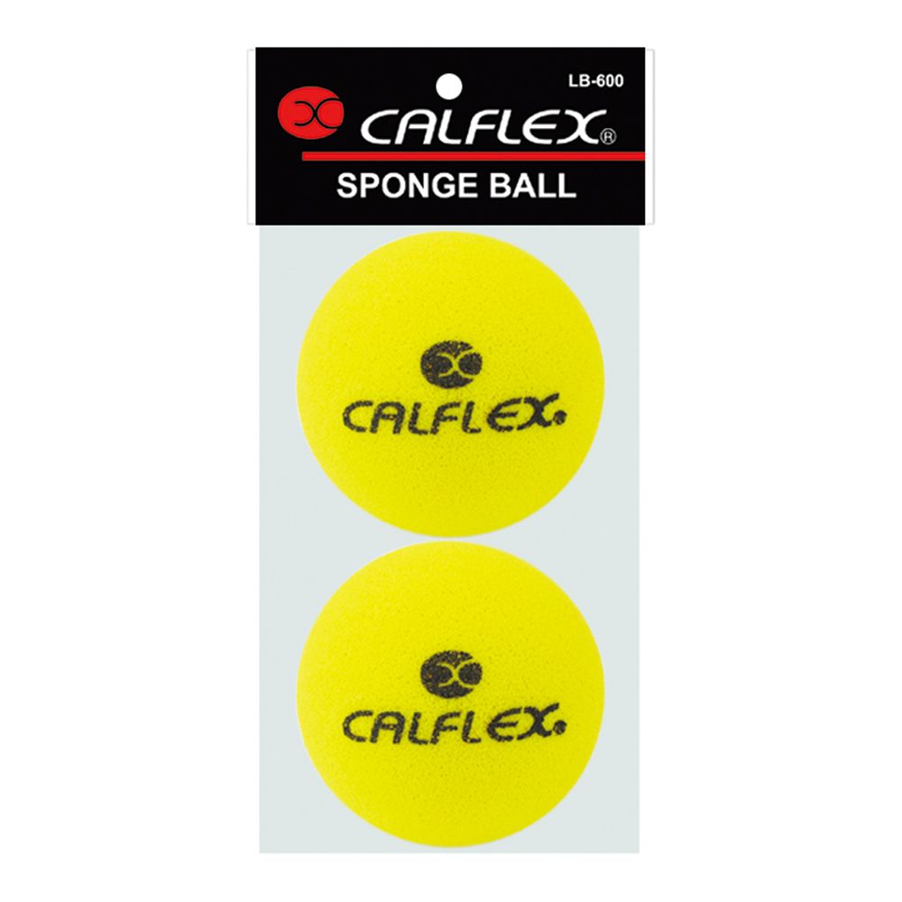 カルフレックス CALFLEX ジュニアテニスボール  JR用スポンジボール　STAGE3　2個 2P LB-600 | 