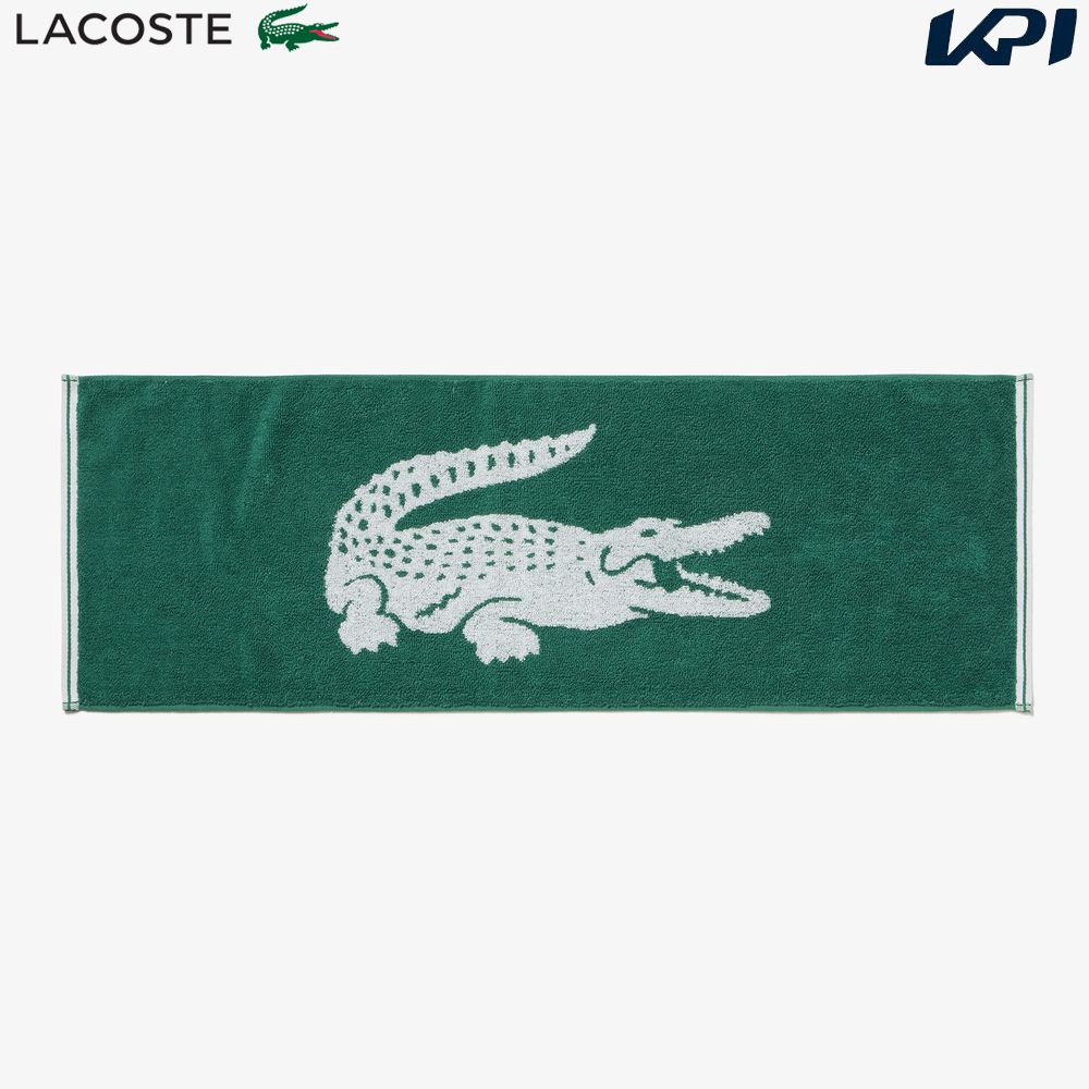 ラコステ LACOSTE テニスアクセサリー ユニセックス   ワニロゴジャカードスポーツタオル LN007J-132 8月上旬発売予定※予約