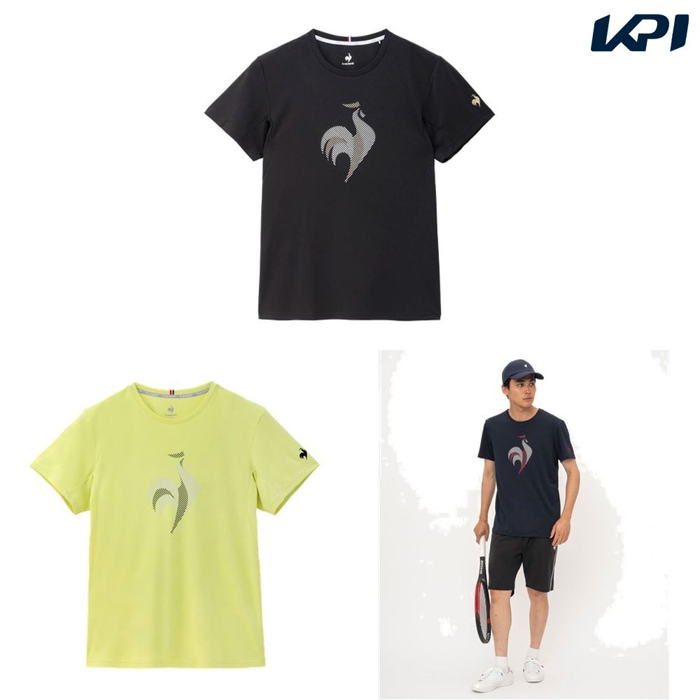 ルコック le coq sportif テニスウェア メンズ   プラクティスシャツ LN4FHT12M 2024FW