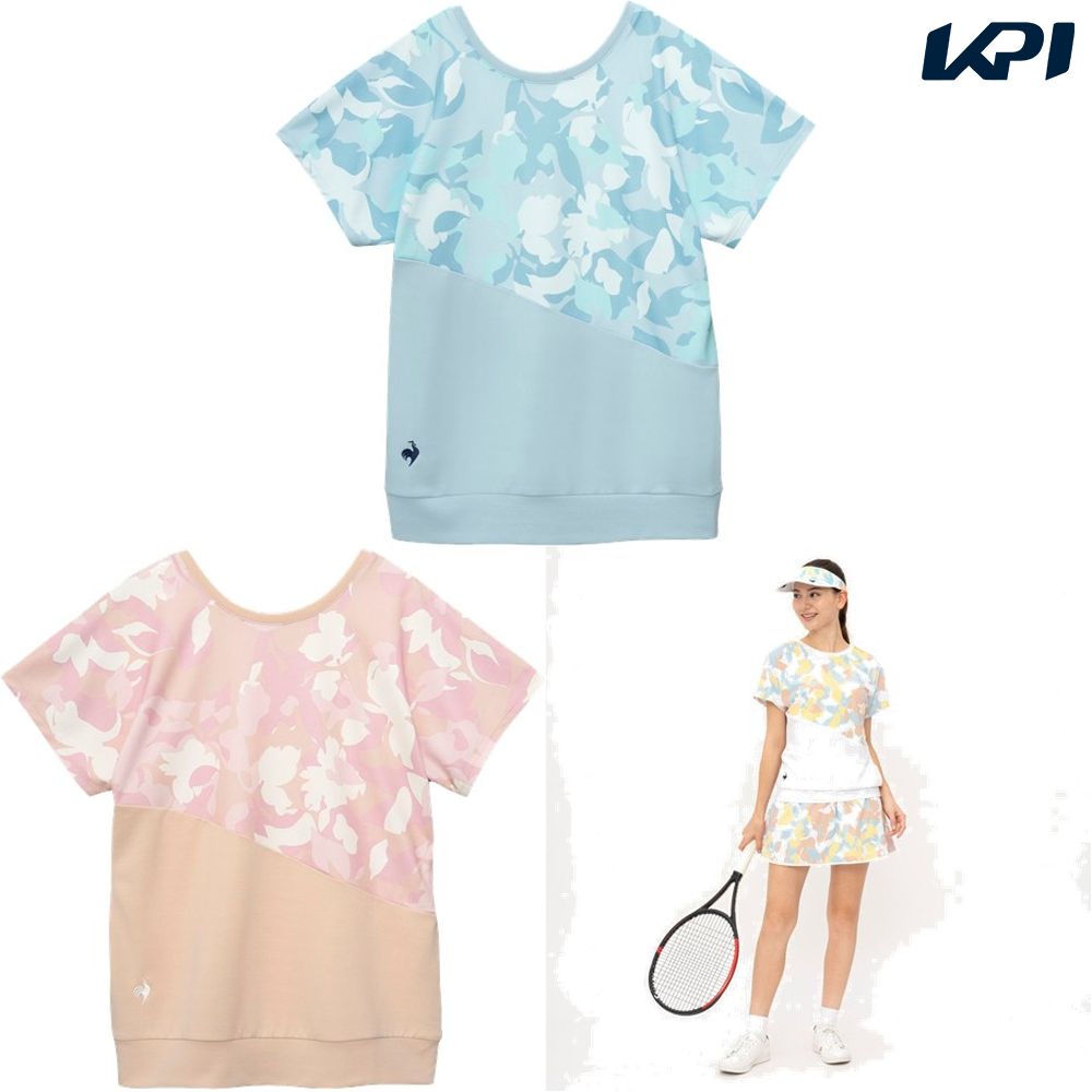 ルコック le coq sportif テニスウェア レディース   2WAYゲームシャツ LN5SHT20L 2025SS
