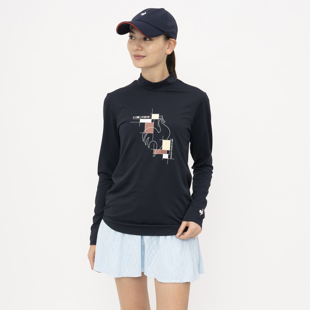 ルコック le coq sportif テニスウェア レディース モックネック長袖