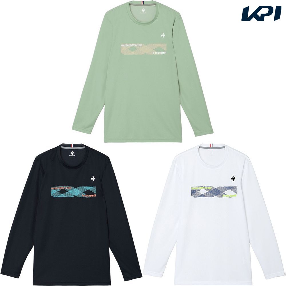 ルコック le coq sportif テニスウェア メンズ 長袖プラクティスシャツ