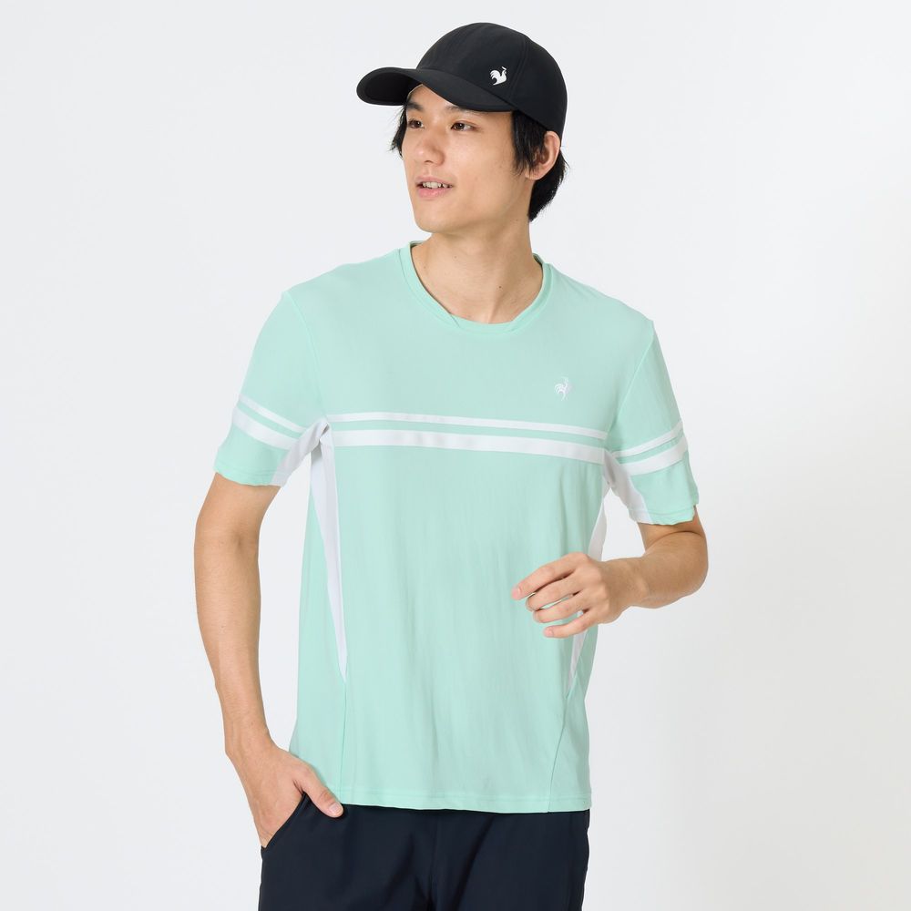 ルコック le coq sportif テニスウェア メンズ 冷感ゲームシャツ