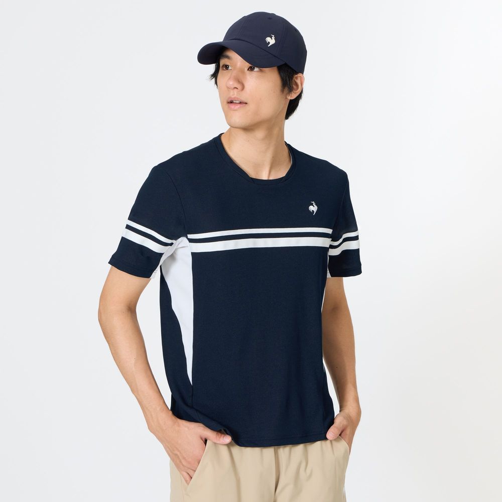 ルコック le coq sportif テニスウェア メンズ 冷感ゲームシャツ