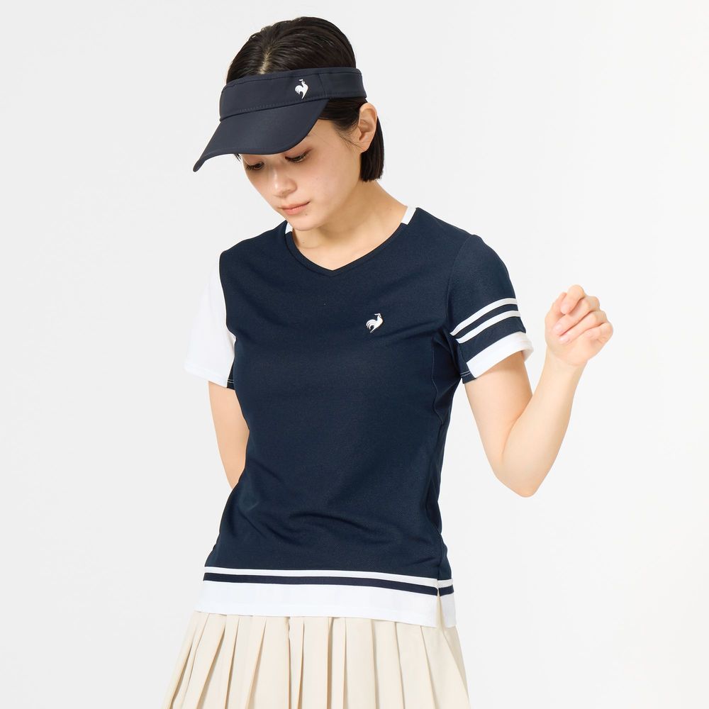 ルコック le coq sportif テニスウェア レディース 冷感ゲームシャツ