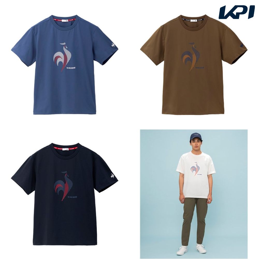 ルコック le coq sportif 健康・ボディケアウェア メンズ   ヘランカ半袖Ｔシャツ LT4FHT00M 2024FW