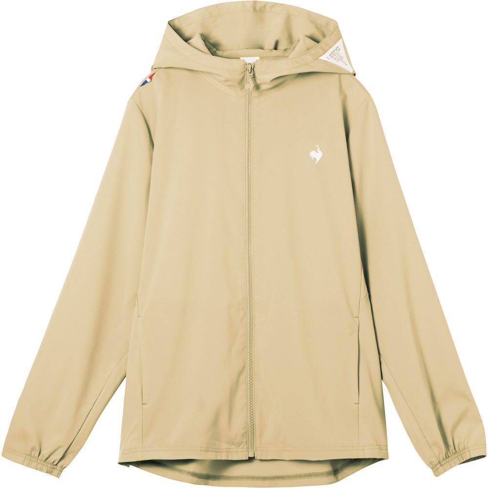 le coq sportif フード付きジャケット パンツベージュセットアップ ルコック le coq sportif マルチSPウェア レディース LCS Essential